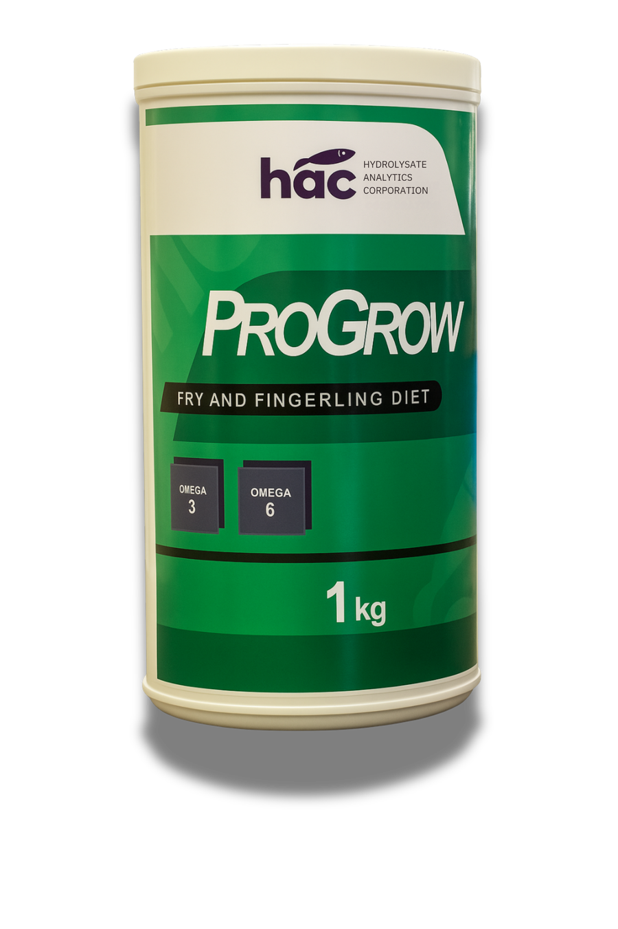 ProGrow fry and fingerling fish diet 1 kg HDPE container